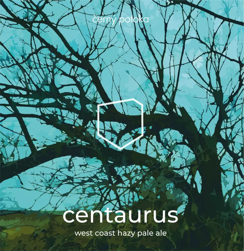černý potoka Centaurus