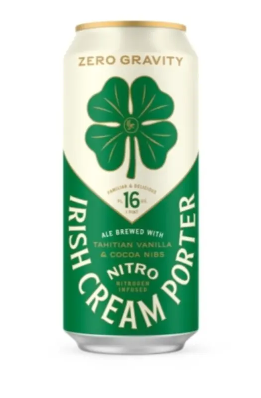 Zero Gravity Craft Brewery Irish Cream Porter