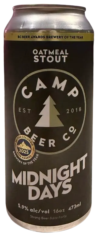 Camp Beer Co. Midnight Days