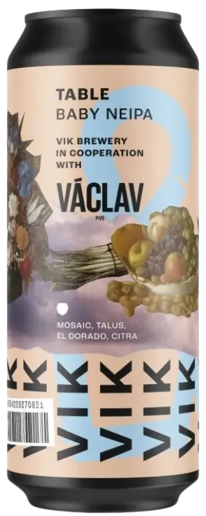 Rodinný pivovar Vik Table