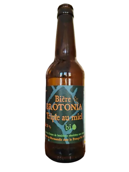 Bière Brotonia Biere Triple au Miel Bio