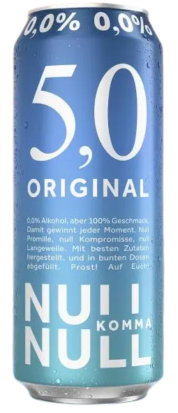 Brauerei Braunschweig 5,0 Original Null Komma Null