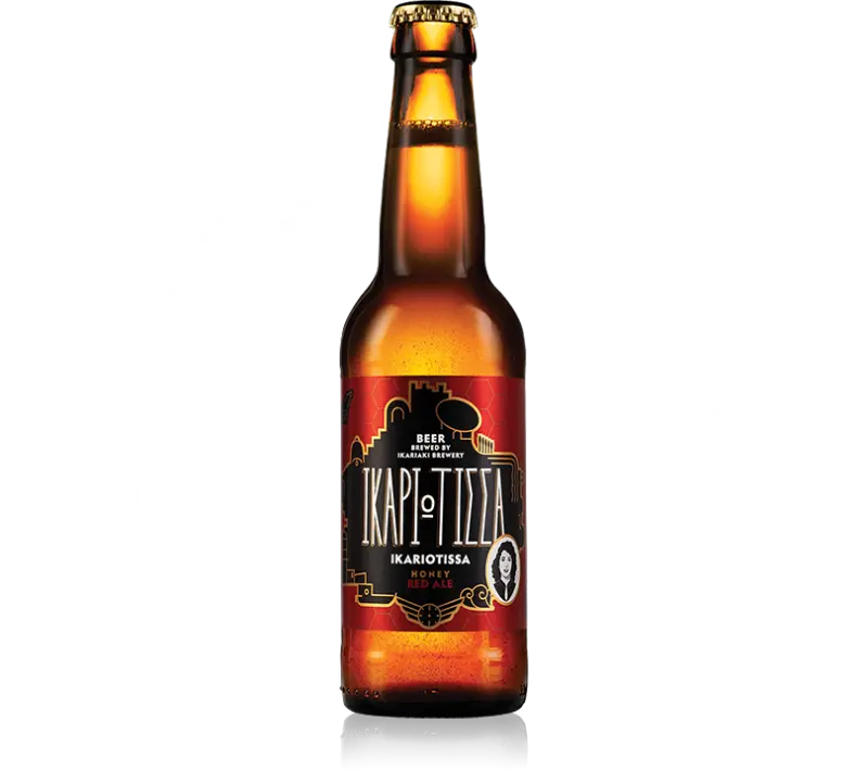 Ikariaki Brewery (Ικαριακή Ζυθοποιία) Ikariotissa (Ικαριώτισσα) Honey Red Ale