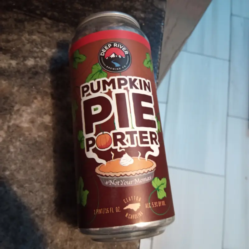 Deep River Brewing Company Pumpkin Pie Porter