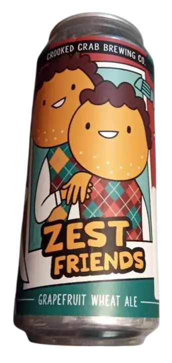 Crooked Crab Brewing Company Zest Friends
