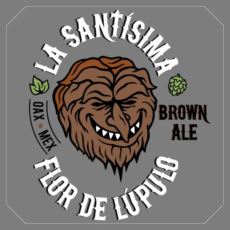 La Santísima Flor De Lúpulo Brown Ale