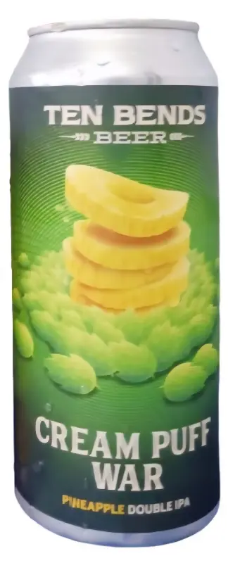 Ten Bends Beer Cream Puff War - Pineapple