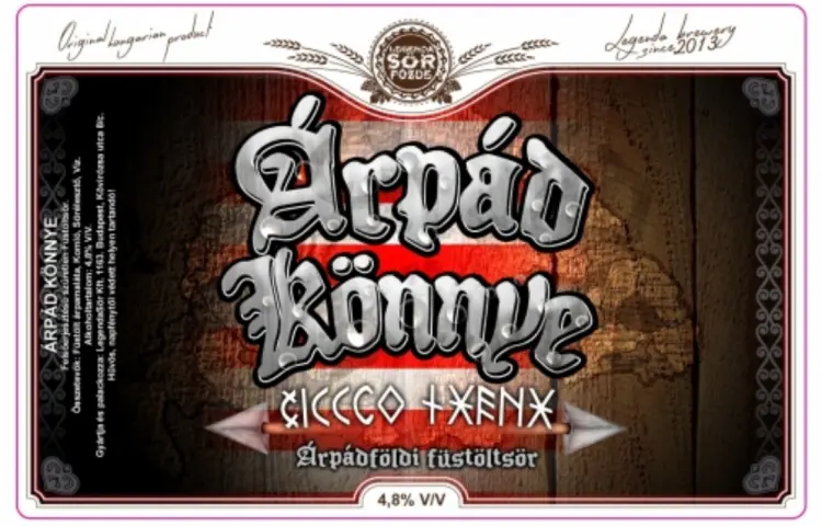 Legenda Sörfozde Árpád Könnye