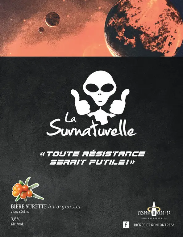 L'Esprit de Clocher Microbrasserie Surnaturelle Argousier