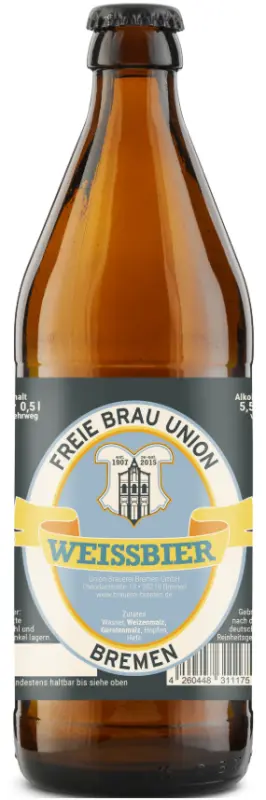 Freie Brau Union Bremen (Bremer) Weissbier