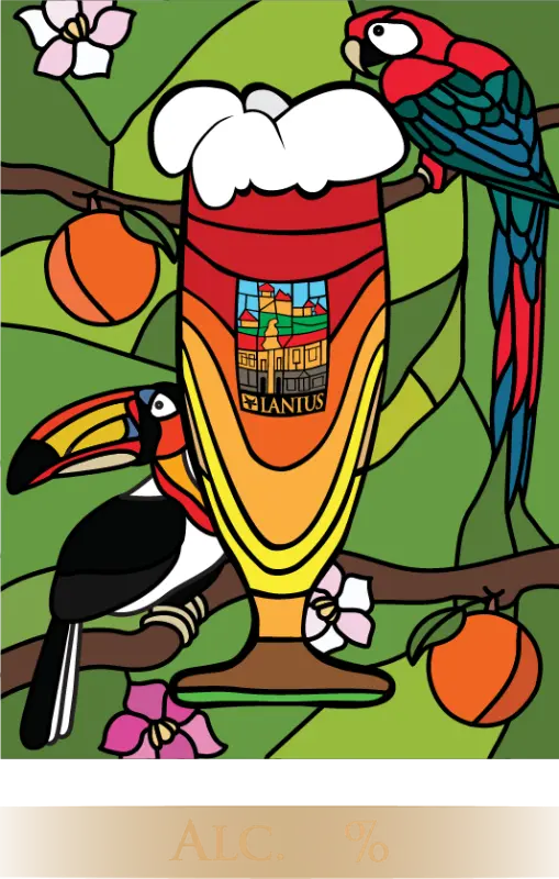 Trenčiansky Pivovar Lánius Tropical IPA 14°