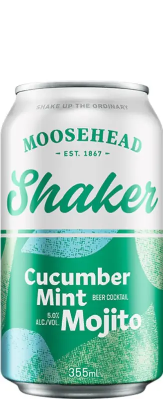 Moosehead Breweries Shaker: Cucumber Mint Mojito