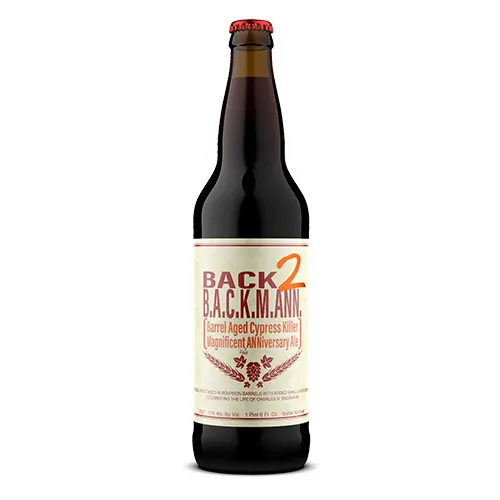Cypress Brewing Company Back 2 B.A.C.K.M.ANN. - Vanilla and Cinnamon
