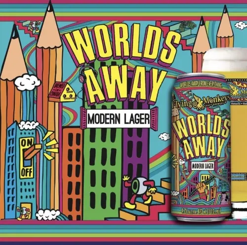 Flying Monkeys Worlds Away Modern Lager