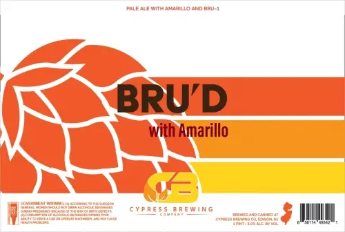 Cypress Brewing Company Bru'd with Amarillo