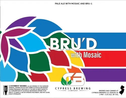 Cypress Brewing Company Bru'd With Mosaic