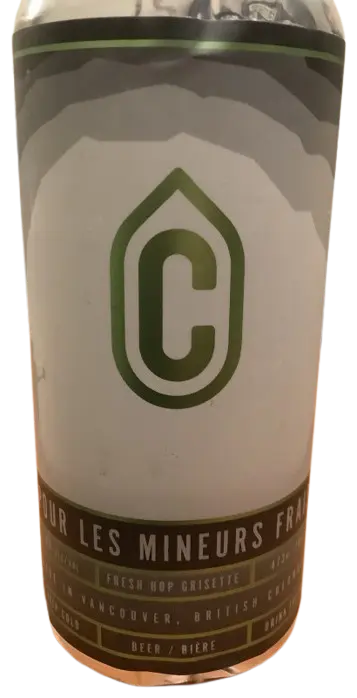 Container Brewing Pour les Mineurs Frais