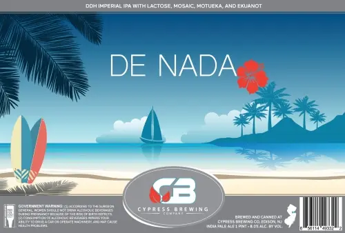 Cypress Brewing Company De Nada