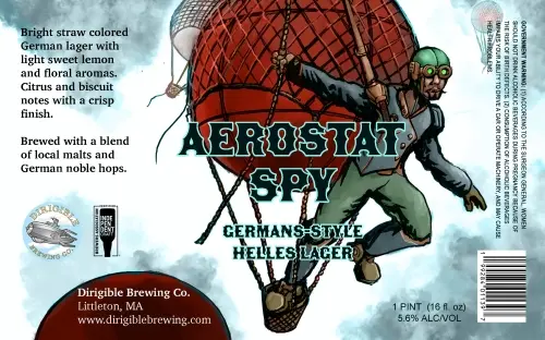 Dirigible Brewing Company Aerostat Spy