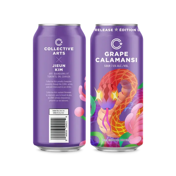 Collective Arts Brewing Grape Calamansi