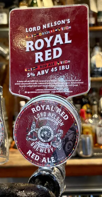 Lord Nelson Brewery Hotel Royal Red