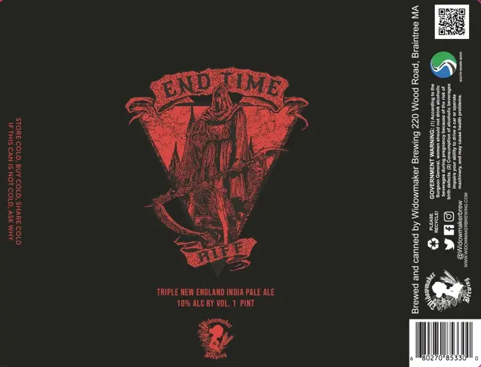 Widowmaker Brewing End Times Riff