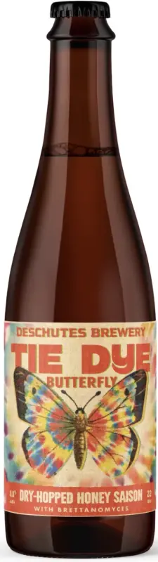 Deschutes Brewery Tie Dye Butterfly
