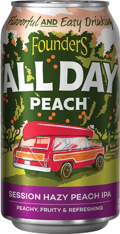 Founders Brewing Co. All Day Peach