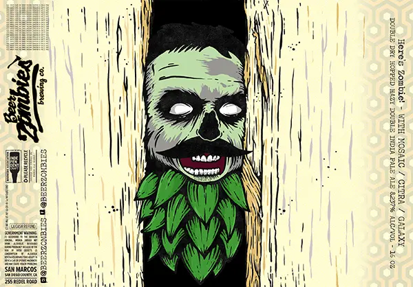 Beer Zombies Brewing Company Here's Zombie!
