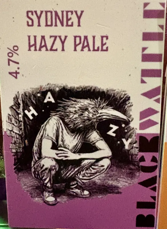 Blackwattle Brewery Sydney Hazy Pale