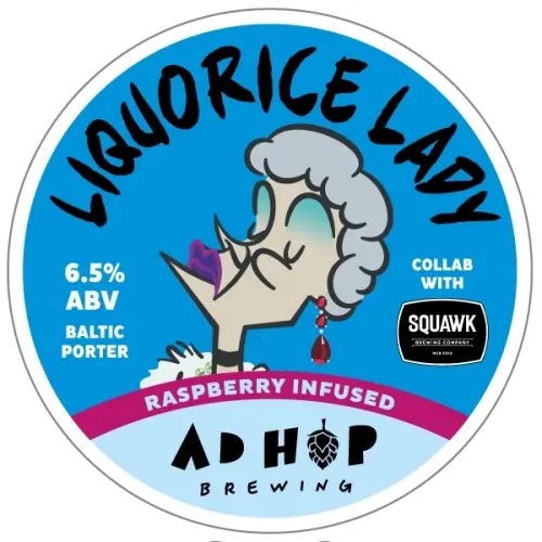 Ad Hop Brewing Liquorice Lady - Raspberry Infused