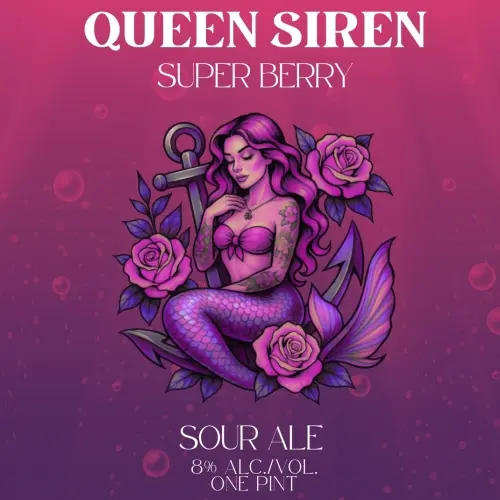 Coastal Mass. Brewing Queen Siren - Super Berry