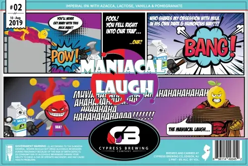 Cypress Brewing Company Maniacal Laugh