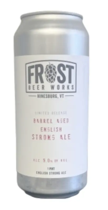 Frost Beer Works Barrel Aged English Strong Ale