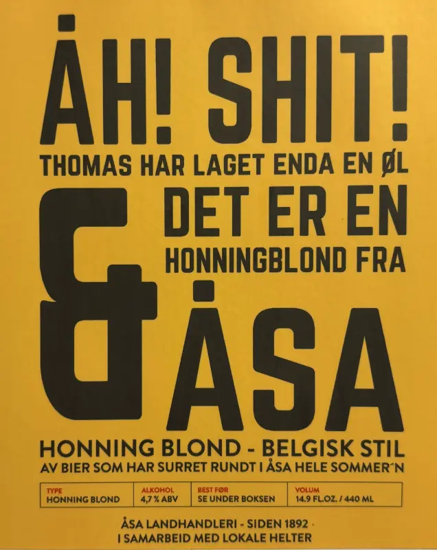 Åsa Landhandleri Honning Blond