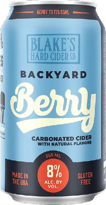 Blake's Hard Cider Co. Backyard Berry