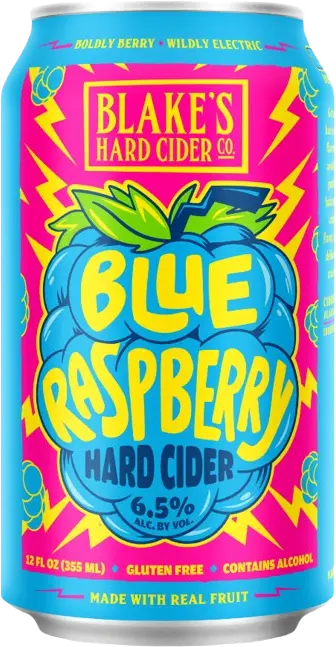 Blake's Hard Cider Co. Blue Raspberry