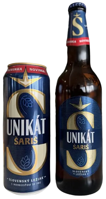 Plzenský Prazdroj Slovensko Šariš Unikát