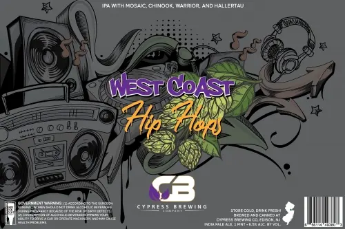 Cypress Brewing Company West Coast Hip Hops