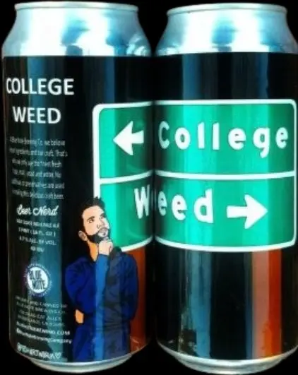 Blue Note Brewing College Weed