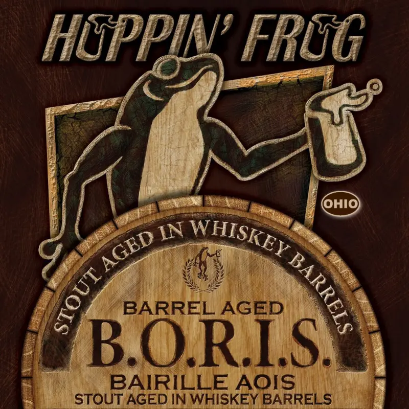 Hoppin' Frog Brewery B.O.R.I.S. Bairille Aois - Barrel Aged