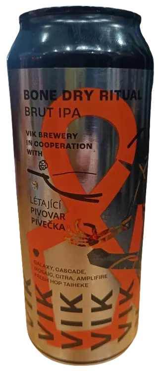 Rodinný pivovar Vik Bone Dry Ritual