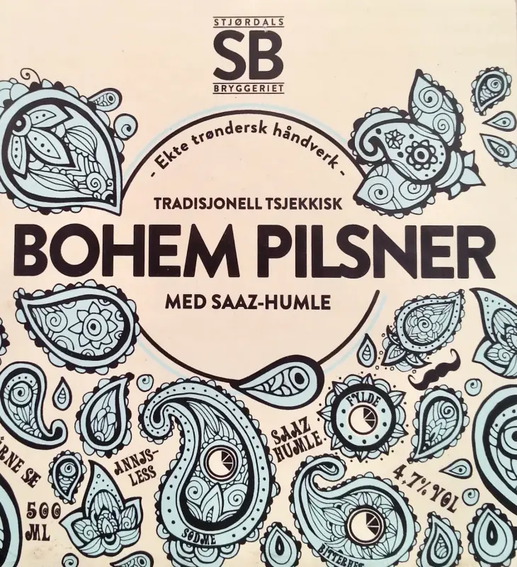 Stjørdalsbryggeriet Bohem Pilsner