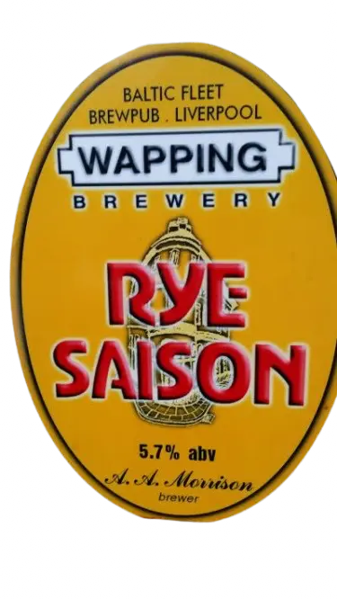 Wapping Beers Rye Saison