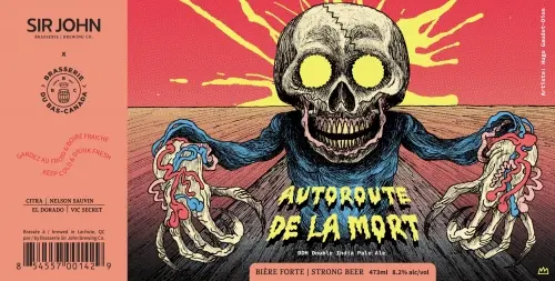 Brasserie Sir John Brewing Company Autoroute de la Mort