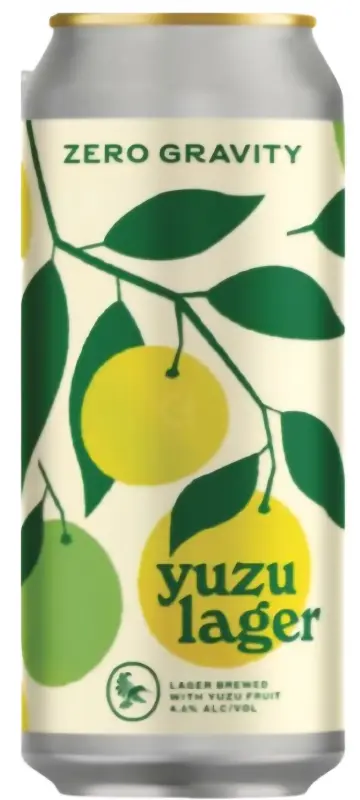 Zero Gravity Craft Brewery Yuzu Lager