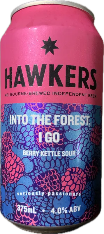 Hawkers Beer Into the Forest I Go
