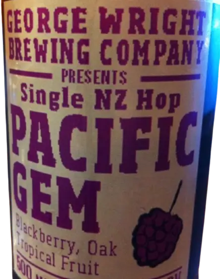 George Wright Brewing Pacific Gem (5.1%)