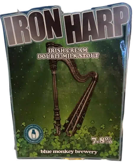 Blue Monkey Brewery Iron Harp