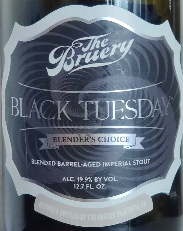The Bruery Black Tuesday Blender's Choice (2025)